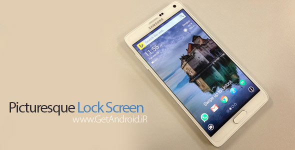 دانلود Picturesque Lock Screen 2.9.2.0 برنامه قفل صفحه مایکروسافت اندروید