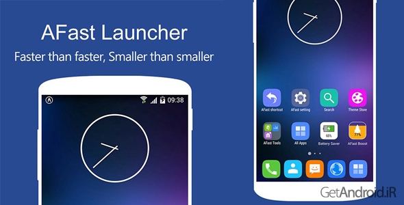 دانلود Launcher AFast - Cool Launcher PRIME v3.81 - لانچر سریع اندروید