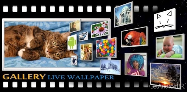 دانلود Gallery Live Wallpaper v2.21 لایو والپیپر از گالری تصاویر اندروید