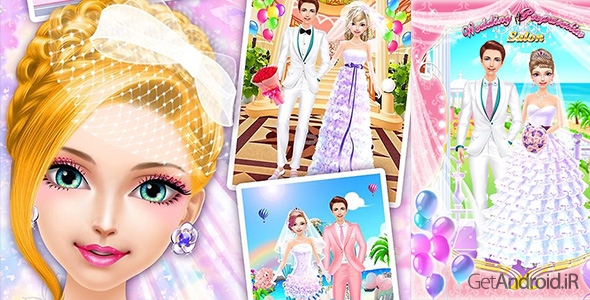 دانلود Wedding Preparation Salon 1.0.5 - بازی سالن آماده سازی عروس برای اندروید