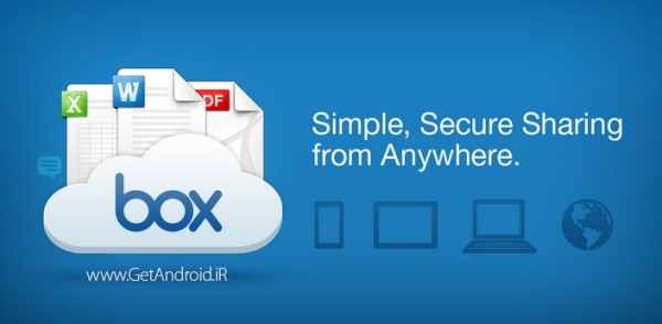 دانلود باکس Box 4.5.072 برنامه فضای آپلود ابری رایگان اندروید