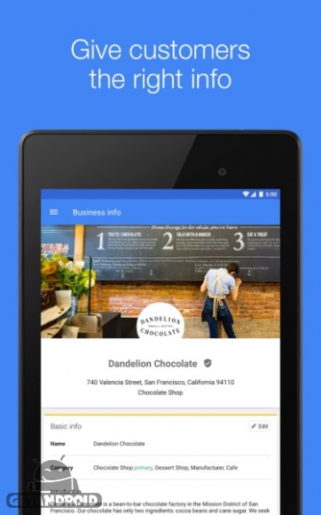 دانلود Google My Business 2.11.0.168461829 برنامه گوگل مای بیزینس اندروید دانلود Google My Business 2.11.0.168461829 برنامه گوگل مای بیزینس اندروید