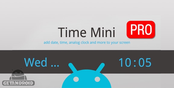 دانلود Time Mini Pro: Make Your Clock v1.0.128 - برنامه طراحی ساعت دلخواه اندروید