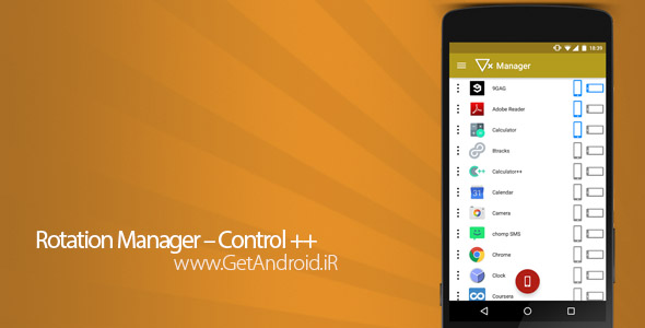 دانلود Rotation Manager – Control ++ 6.3.231015 برنامه مدیریت چرخش صفحه اندروید