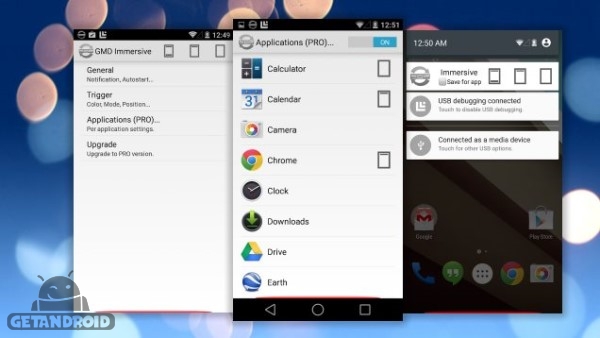 دانلود GMD Full Screen Immersive Mode 1.5 حالت تمام صفحه اندروید