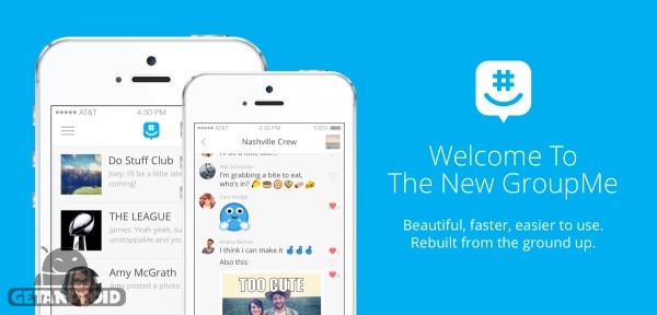 دانلود گروپمی GroupMe 5.9.1 - برنامه چت گروهی اندروید