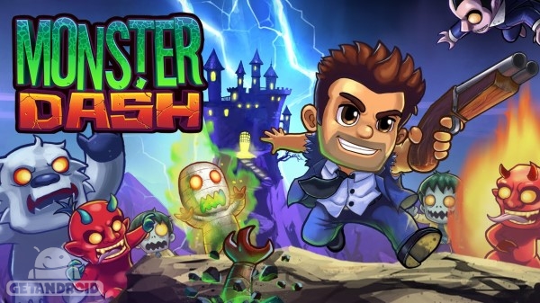دانلود مانستر دش Monster Dash 2.7.3 – بازی حمله هیولا اندروید