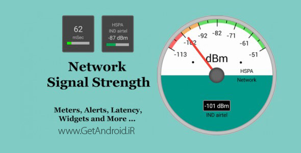 دانلود Network Signal Strength Premium 19.1.2 برنامه قدرت سیگنال شبکه اندروید