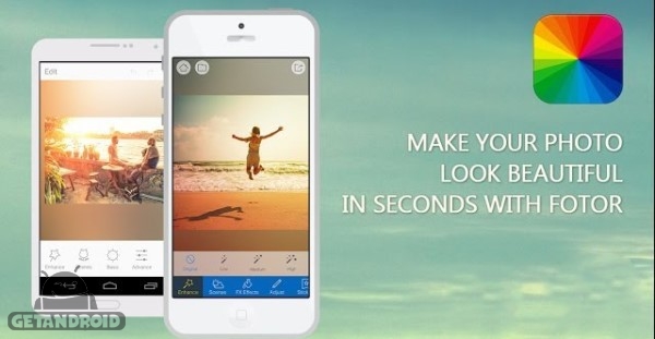دانلود Fotor Photo Editor Premium 4.6.2.529 برنامه ویرایش حرفه ای عکس اندروید