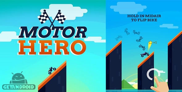 دانلود Motor Hero! 1.0 - بازی فانتزی قهرمان موتورسواری برای اندروید + مود