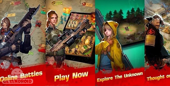 دانلود Deadwalk: The Last War 1.0.10 - بازی استراتژیک پیاده روی مردگان: آخرین نبرد برای اندروید