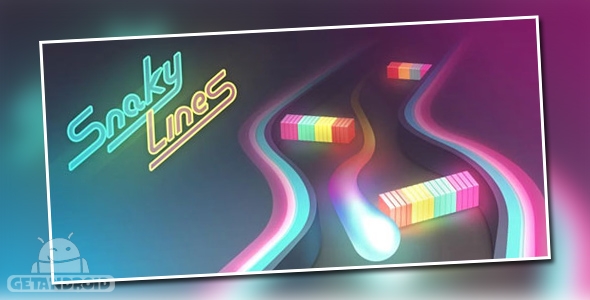 دانلود Snaky Lines 1.23 - بازی خطوط مارمانند برای اندروید + مود