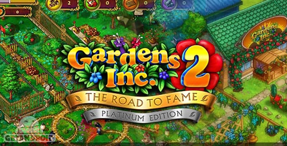 دانلود Gardens Inc. 2: Road to Fame 1.0.3 - بازی باغداری برای اندروید + دیتا + مود
