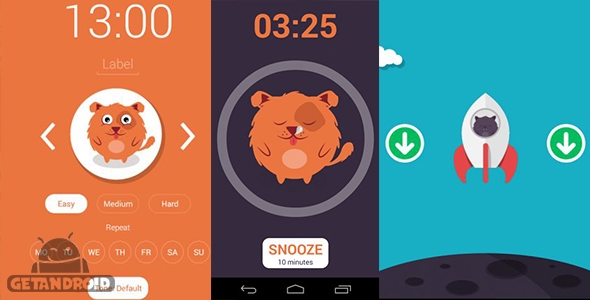 دانلود Timy Alarm Clock Premium v1.0.4.2 - برنامه ساعت زنگدار جالب برای اندروید