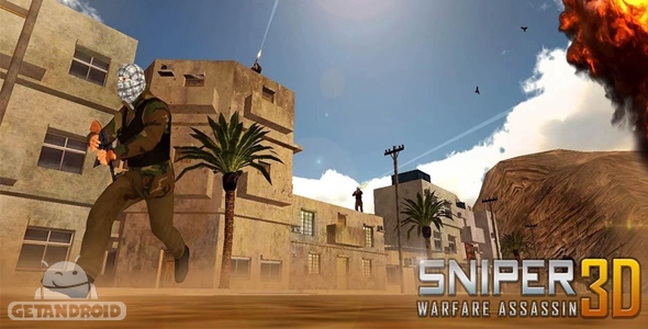دانلود Sniper Warfare Assassin 3D 1.0.3 - بازی نبرد تک تیرانداز برای اندروید