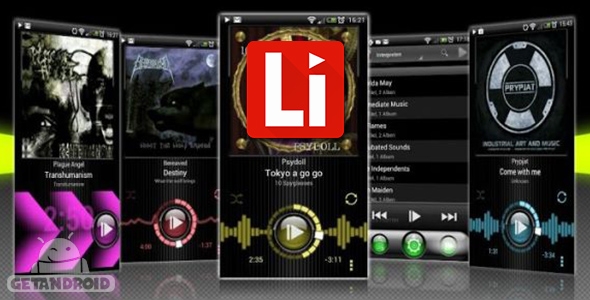دانلود Lithium Music Player v3.03 - موزیک پلیر لیتیوم اندروید