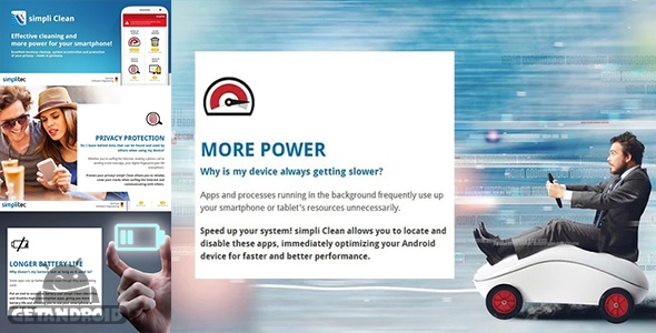 دانلود simpli Clean (Speed Booster) v1.5.0.163 - برنامه بهینه ساز اندروید