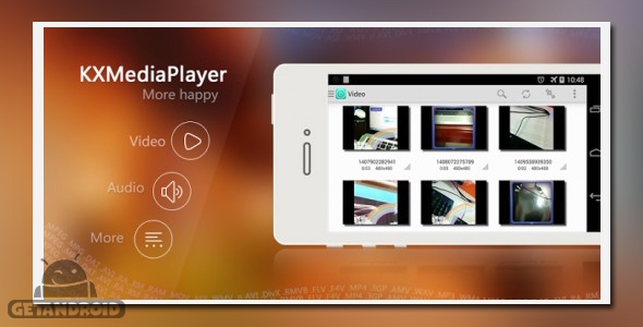 دانلود KX Media Player (HD,Free) v1.8.5 - مدیا پلیر کی اکس اندروید