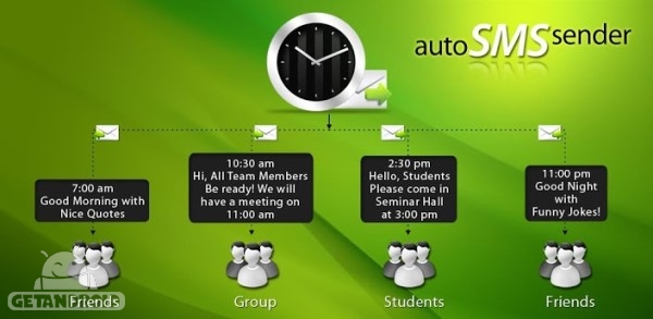 دانلود Auto SMS Sender Pro 38.0 برنامه ارسال خودکار پیامک اندروید
