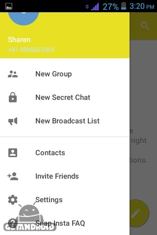 دانلود اسنپ اینستا Snap Insta 1.0 - برنامه پیام رسان جدید اندروید دانلود اسنپ اینستا Snap Insta 1.0 - برنامه پیام رسان جدید اندروید