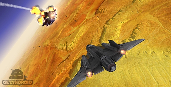 دانلود Fractal Combat X 1.5.4.0 - بازی نبرد با جنگنده های فوق پیشرفته برای اندروید + مود