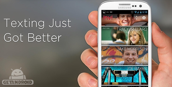 دانلود invi SMS Messenger 1.17.4 - برنامه پیامرسان جدید اندروید