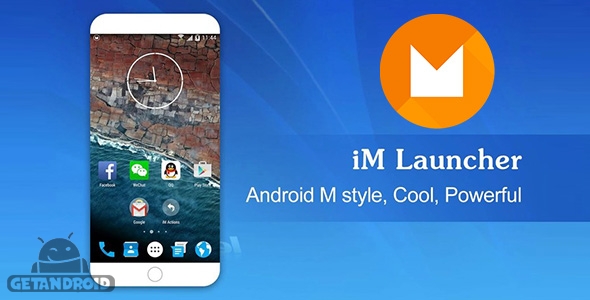 دانلود iM Launcher-Android M Launcher 1.4 - لانچر اندروید ام برای اندروید