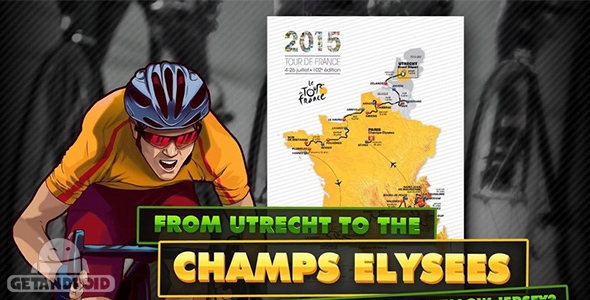 دانلود Tour de France 2015 - The Game 1.1.6 - بازی دوچرخه سواری تور دو فرانس 2015 برای اندروید + مود