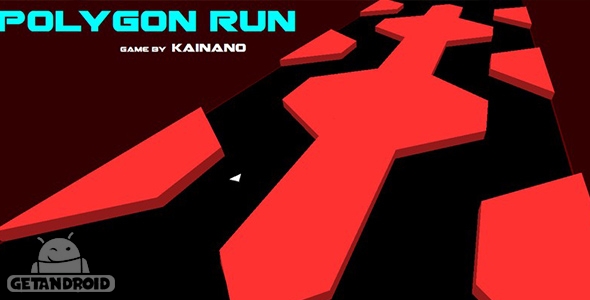 دانلود Polygon Run v1.3.1 - بازی هیجان انگیز حرکت در مسیرهای چندضلعی برای اندروید