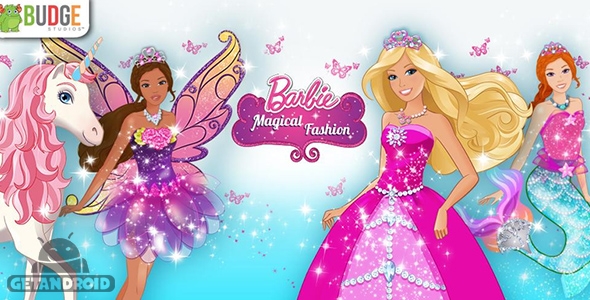 دانلود Barbie Magical Fashion v1.2 - بازی مدل رویایی باربی برای اندروید + دیتا