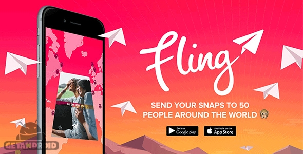 دانلود Fling – Share & Chat Globally 2.7.7 مسنجر فلینگ اندروید