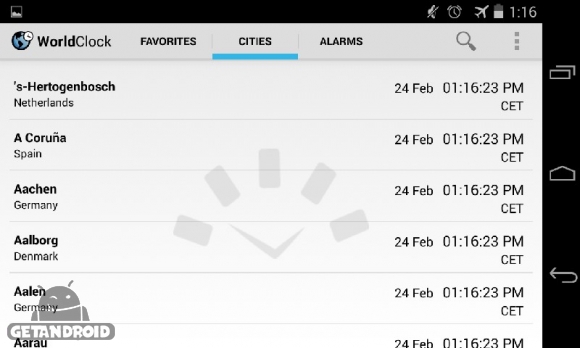 دانلود World Clock FULL 2.0.3 - برنامه نمایش ساعت شهرهای جهان برای اندروید