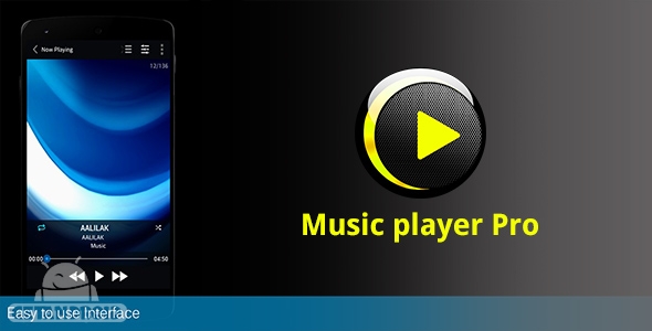 دانلود Music player Pro v1.2.0 - برنامه موزیک پلیر پرو برای اندروید
