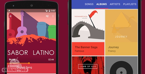 دانلود Phonograph Music Player 0.15.0 - موزیک پلیر فونوگراف برای اندروید