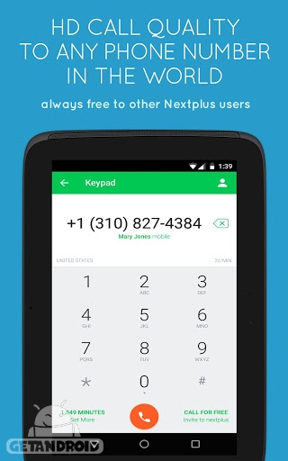 دانلود نکست پلاس Nextplus Free SMS Text + Calls 2.0.2 - برنامه تماس و پیام رایگان برای اندروید دانلود نکست پلاس Nextplus Free SMS Text + Calls 2.0.2 - برنامه تماس و پیام رایگان برای اندروید