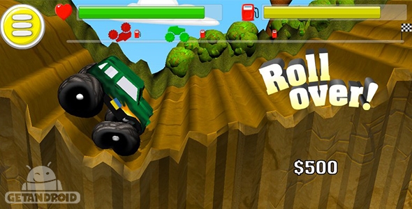 دانلود Rock Crawler 1.0 - بازی صخره نوردی با ماشین برای اندروید
