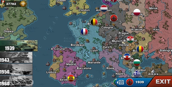 دانلود World Conqueror 3 v1.2.2 - بازی استراتژیک فاتح جهان 3 برای اندروید