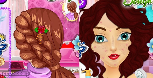 دانلود Hair Do Design - Girls Game v104.1.7 - بازی آرایشگری دخترانه برای اندروید