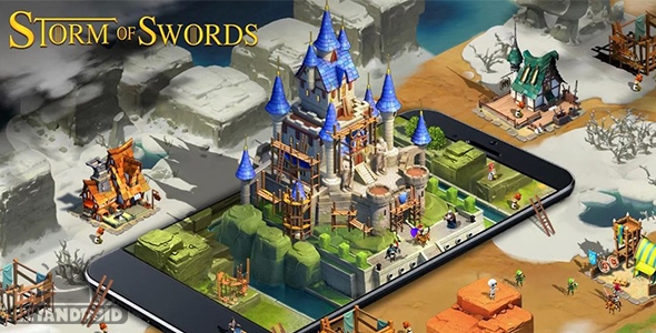 دانلود Storm of Swords 1.1.9 - بازی استراتژیک طوفان شمشیرها برای اندروید