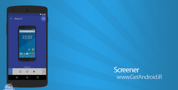 دانلود Screener 2.5.3 برنامه قرار دادن اسکرین شات در قاب موبایل اندروید