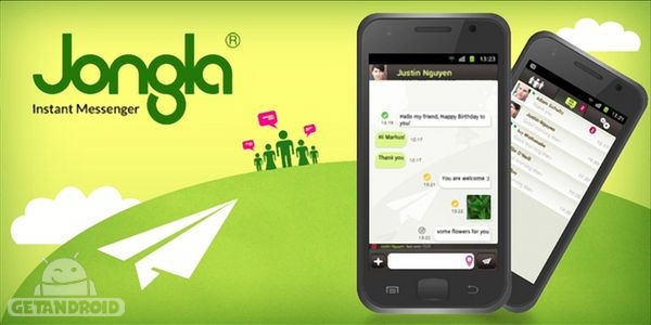 دانلود Jongla - Instant Messenger 3.1.3 - مسنجر رایگان و امن جونگلا برای اندروید