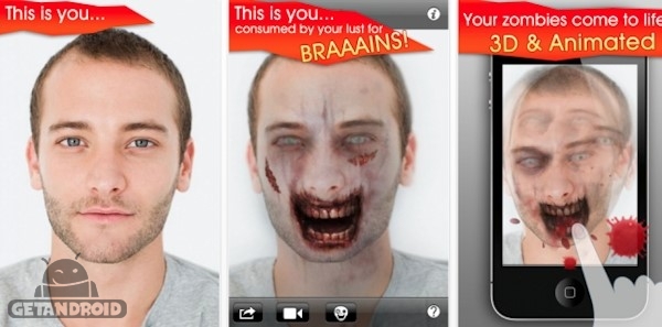 دانلود زامبی بوت ZombieBooth 2 v1.3.6 برنامه تبدیل عکس به زامبی اندروید