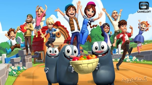 دانلود کانتری فرندز Country Friends 1.0.1f بازی مزرعه داری با دوستان اندروید