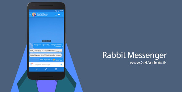 دانلود ربیت Rabbit Messenger 2.6 برنامه خرگوش مسنجر اندروید