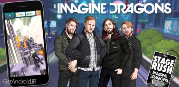 دانلود Stage Rush – Imagine Dragons 2500 بازی استیج راش اندروید