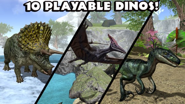 دانلود Ultimate Dinosaur Simulator 1.1.1 بازی شبیه ساز دایناسور نهایی اندروید دانلود Ultimate Dinosaur Simulator 1.1.1 بازی شبیه ساز دایناسور نهایی اندروید