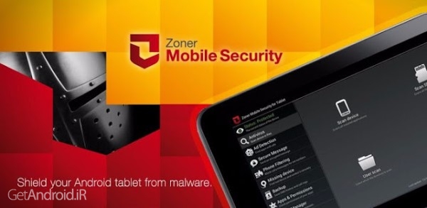 دانلود Zoner Mobile Security - Tablet 1.6.3 آنتی ویروس برای تبلت اندروید