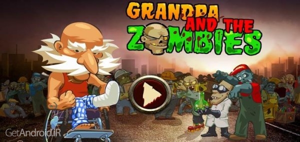 دانلود Grandpa and the Zombies 1.9.5 بازی پدربزرگ و زامبی ها اندروید