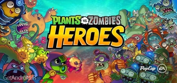 دانلود Plants vs. Zombies Heroes 1.16.10 بازی قهرمانان گیاهان و زامبی ها اندروید