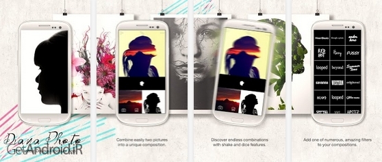 دانلود Diana Photo PRO - double exposure 0.9.8 ویرایش حرفه ای تصاویر اندروید